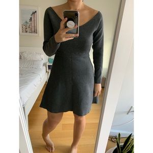 🌟SALE🌟Club Monaco grey sweater dress sz M